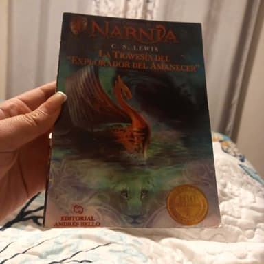 Las crónicas de narnia. "La travesía del explorador del amanecer"