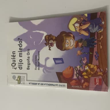 ¿Quién dijo miedo?