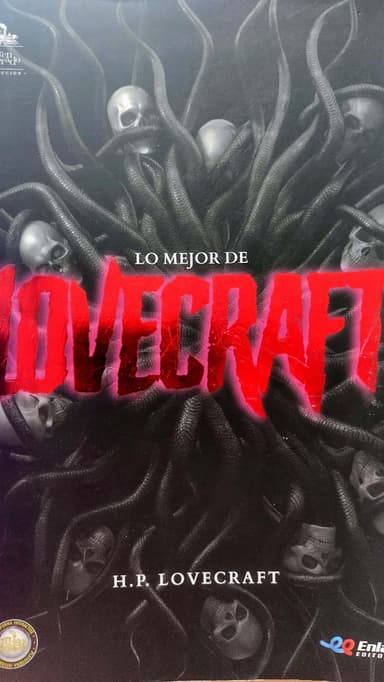 Lo mejor de lovecraft 