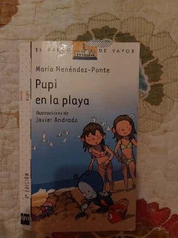 Pupi en la playa