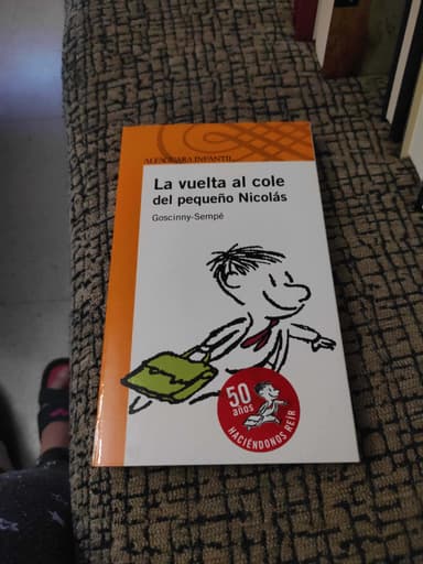 La vuelta al cole del pequeño Nicolás