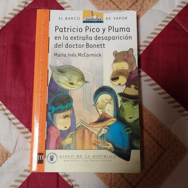 Patricio Pico y Pluma en la extraña desaparicion del doctor Bonett
