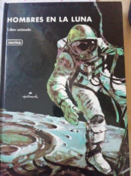 Hombres en la Luna. Libro animado