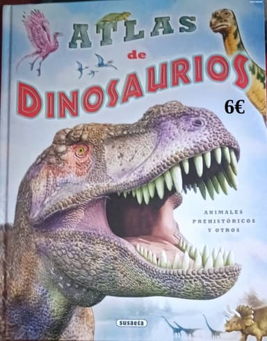 Atlas de dinosaurios, animales prehistóricos y otros
