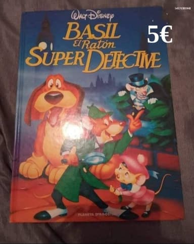 Basil el ratón super detective. 