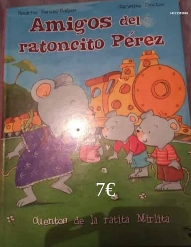 Amigos del ratoncito Pérez de la ratita mirlita