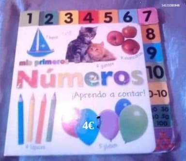 Mis primeros números. ¡Aprendo a contar!