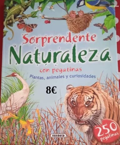Sorprendente naturaleza con pegatinas