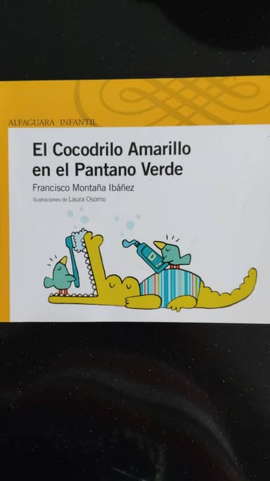 El Cocodrilo Amarillo en el Pantano Verde