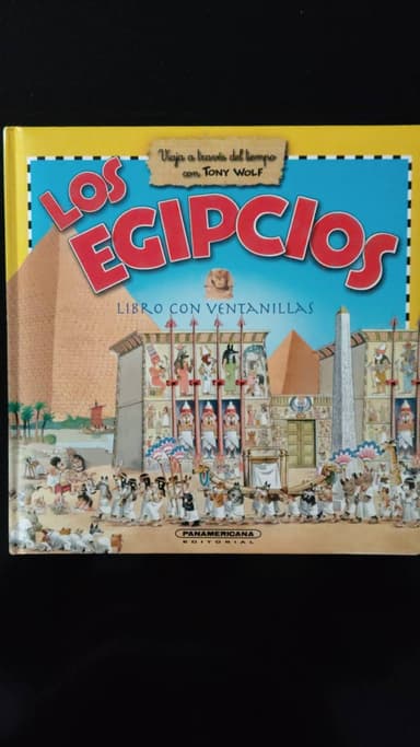 Los Egipcios-Libro con ventanillas