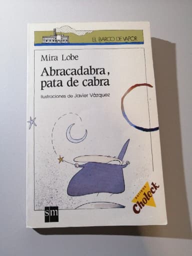 Abracadabra pata de cabra.