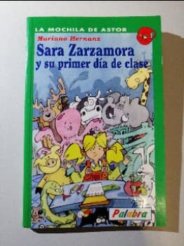 Sara Zarzamora y su primer día de clase