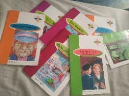 Pack de libros de lectura en inglés.