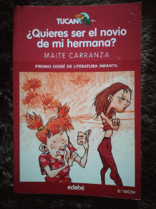 ¿Quieres ser el novio de mi hermana?