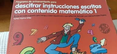 Descifrar instrucciones escritas en contenido matemático TDAH