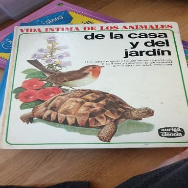 Vida íntima de los animales de la casa y del jardín