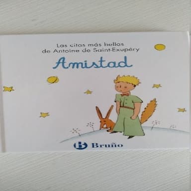 El principito AMISTAD 