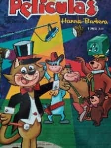 LIBRO DE GRAN TOMO DIBUJOS Y DIVERSION EN VIÑETAS PELICULAS HANNA BARBERA TOMO XIII COLECCION JOVIA