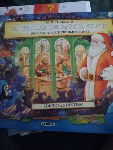 el viaje tridimensional del taller de Santa klaus