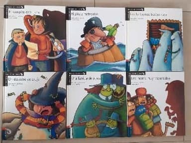 colección completa. Malos y buenos de cuento. Pictogramas