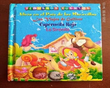 Alicia En El Pais de Las Maravillas, Los Viajes de Gulliver, Caperucita Roja y La Sirenita