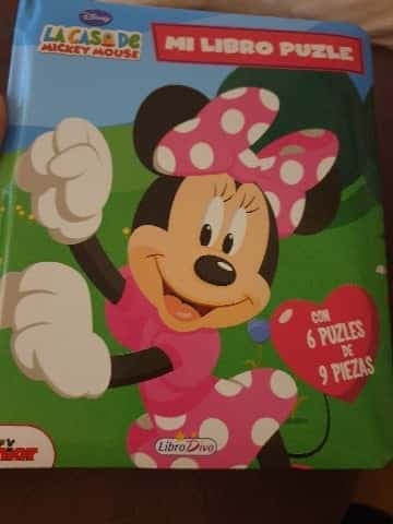 Mi libro puzzle. La casa de Mickey Mouse