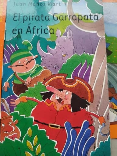 El pirata Garrapata en Africa.
