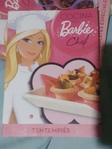 cocina con Barbie chef 