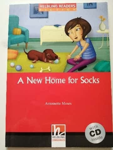 A New Home for Socks : [audio download available] ; [Level 1 (A1)]