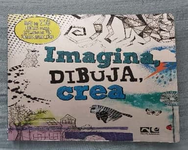 imagina, dibuja y crea 