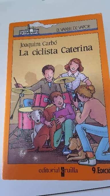 La ciclista Caterina