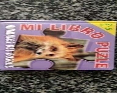 Mi libro puzzle. Animales del bosque . 