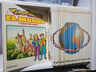 VEN A CONOCER EL MUNDO Y TODOS SUS PAISES 22 NUMEROS - NUEVA LENTE - TAPAS DURAS
