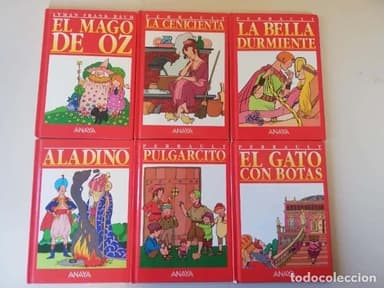 COLECCION CUENTOS ANAYA - 6 TOMOS