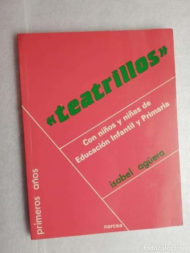 TEATRILLOS CON NIÑOS Y NIÑAS DE EDUCACIÓN INFANTIL Y PRIMARIA - ISABEL AGÜERO