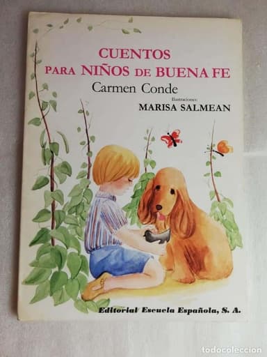 CUENTOS PARA NIÑOS DE BUENA FE; CARMEN CONDE - EDITORIAL ESCUELA ESPAÑOLA
