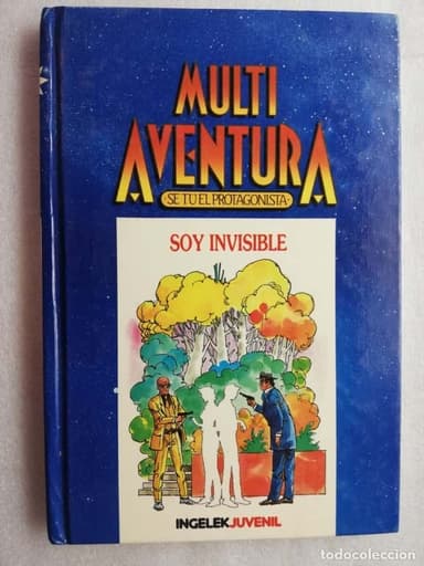 SOY INVISIBLE MULTIAVENTURA Nº 10 LIBRO JUEGO INGELEK JUVENIL M.B.E.