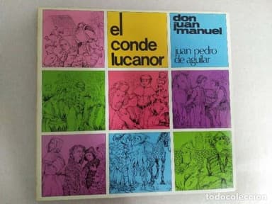 EL CONDE LUCANOR - DON JUAN MANUEL ADAP - JUAN PEDRO AGUILAR - TEATRO EDEBE