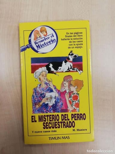 EL MISTERIO DEL PERRO SECUESTRADO - M. MASTERS - TIMUN MAS