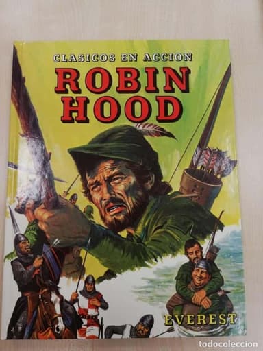 ROBIN HOOD - CLÁSICOS EN ACCIÓN - EDITORIAL EVEREST