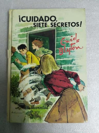 ¡CUIDADO SIETE SECRETOS! - ENID BLYTON - EDITORIAL JUVENTUD