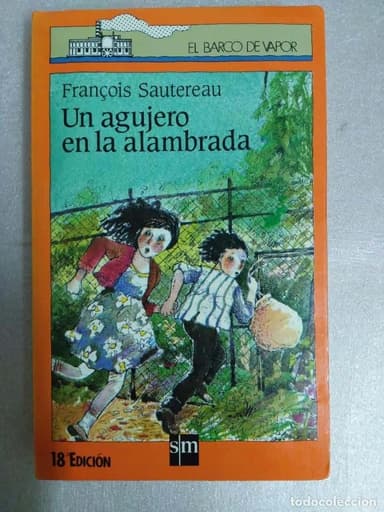UN AGUJERO EN LA ALAMBRADA LIBRO DE EL BARCO VAPOR
