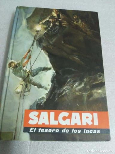 SALGARI, EL TESORO DE LOS INCAS, Nº 48, 1959, ED. MOLINO