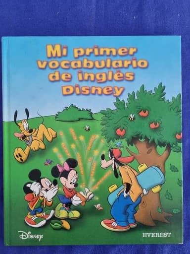 Mi primer vocabulario de inglés Disney