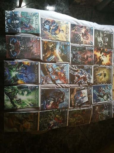 comics ejemplares injustice 1 al 20 