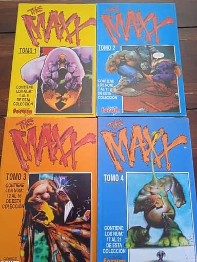 the maxx, volúmenes 1, 2, 3 y 4