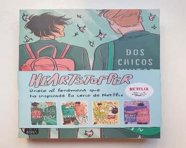 Heartstopper 1. Dos chicos juntos