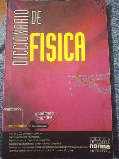 Diccionario de física 