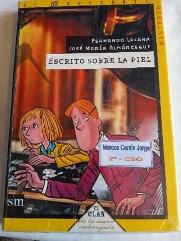 Escrito sobre la piel 