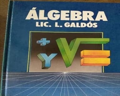 libro de Álgebra
